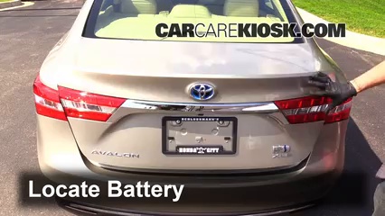 2014 Toyota Avalon Hybrid XLE 2.5L 4 Cyl. Batterie Changement